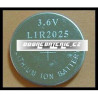 LIR2025 30mAh Li-Ion 3.6V